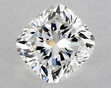 GIA 1.50 Carat H-VS2 Very Good Cut Cushion Modified Diamond